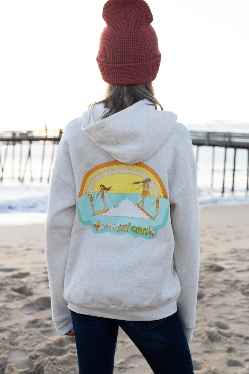 Youth Fleece Hoodie Camp Logo