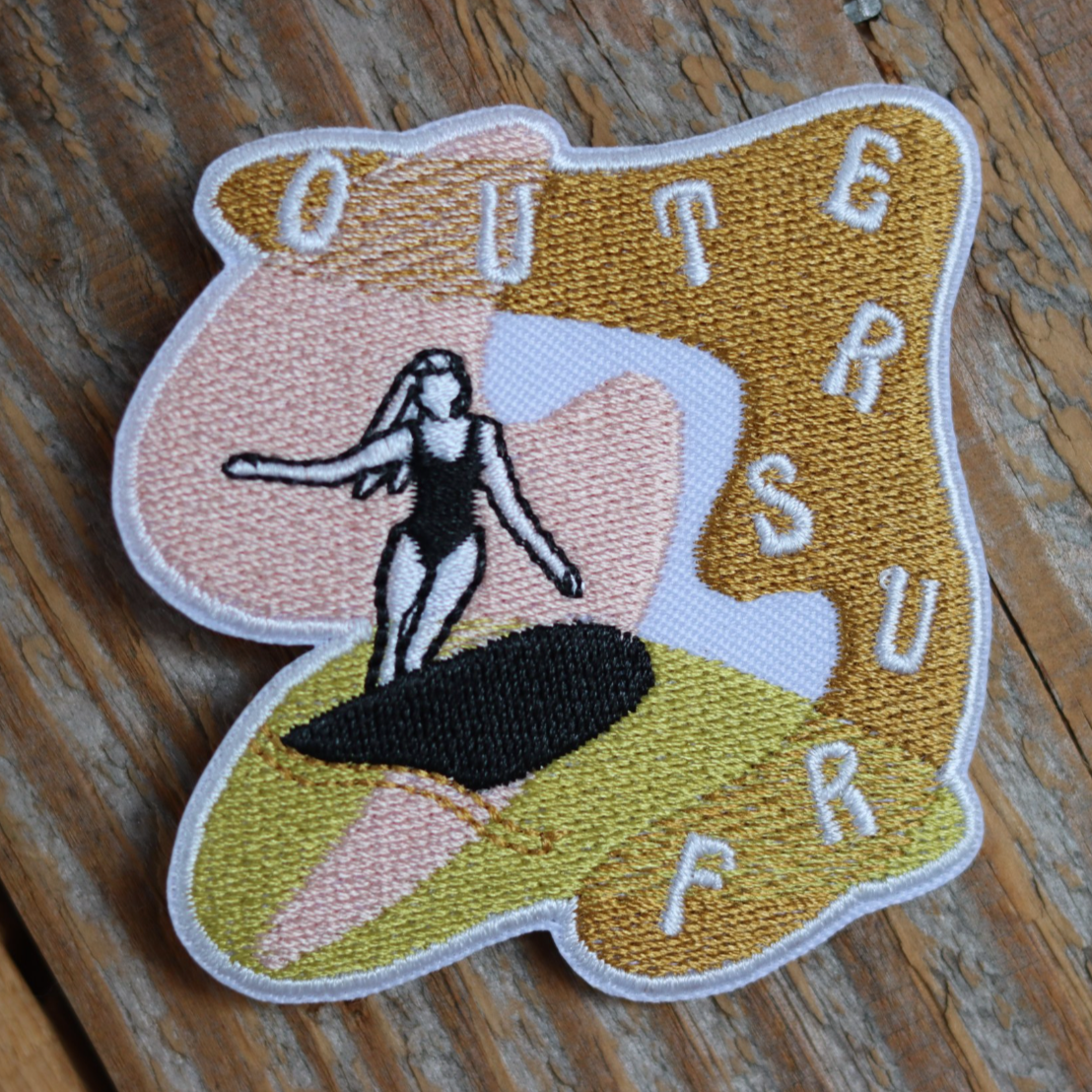 Surfer girl patch