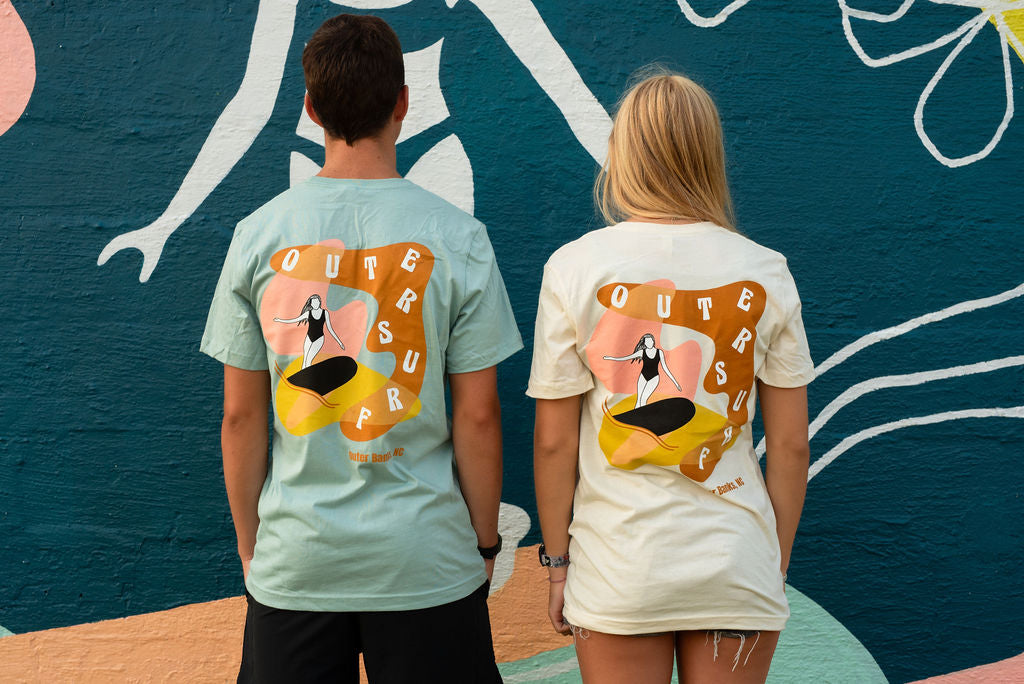 Surfer Girl Teepee Tee- UNISEX