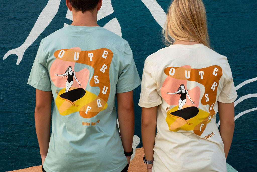 Surfer Girl Teepee Tee- UNISEX