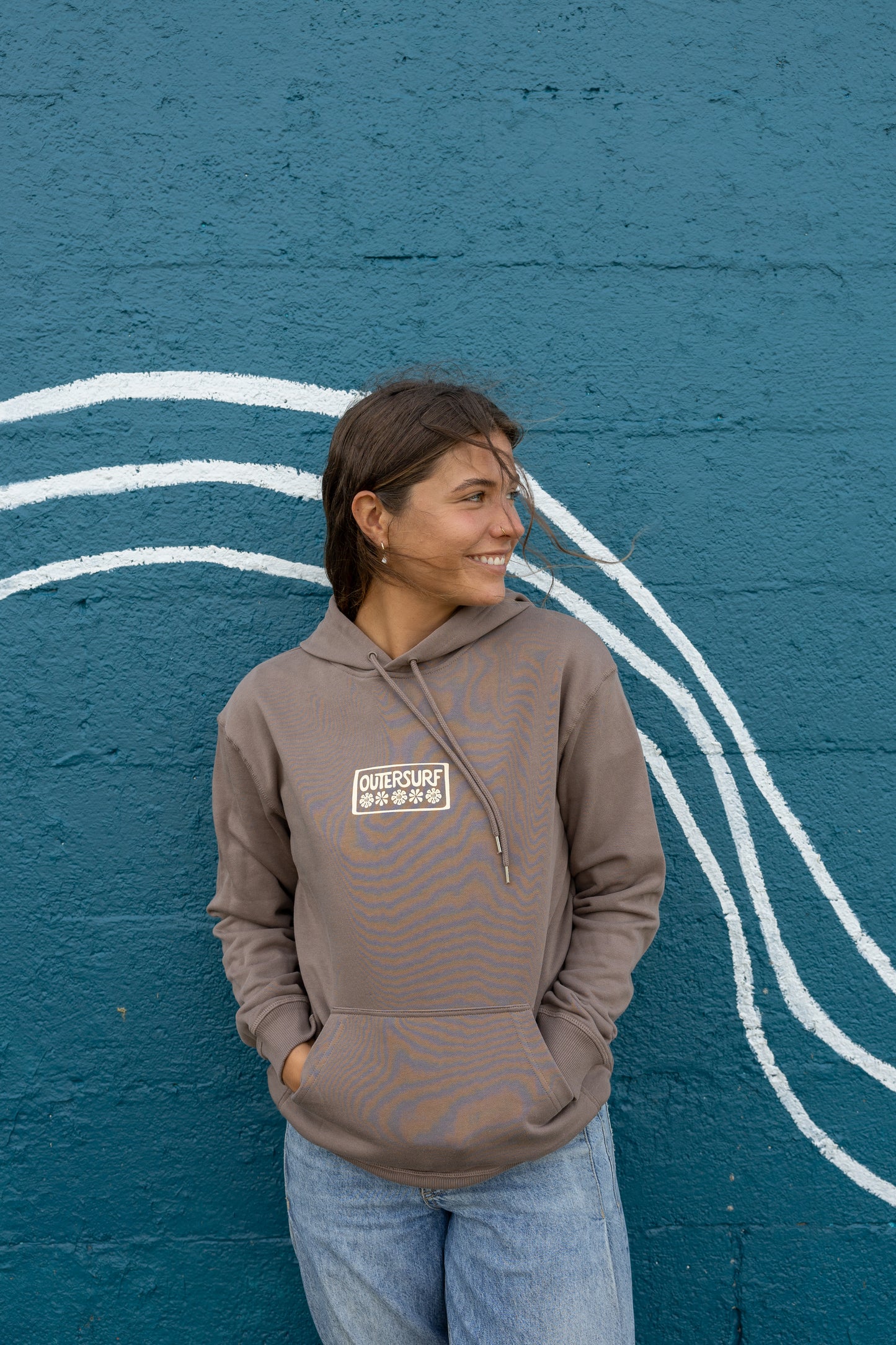 Brown Sol Hoodie (Women’s Cut)