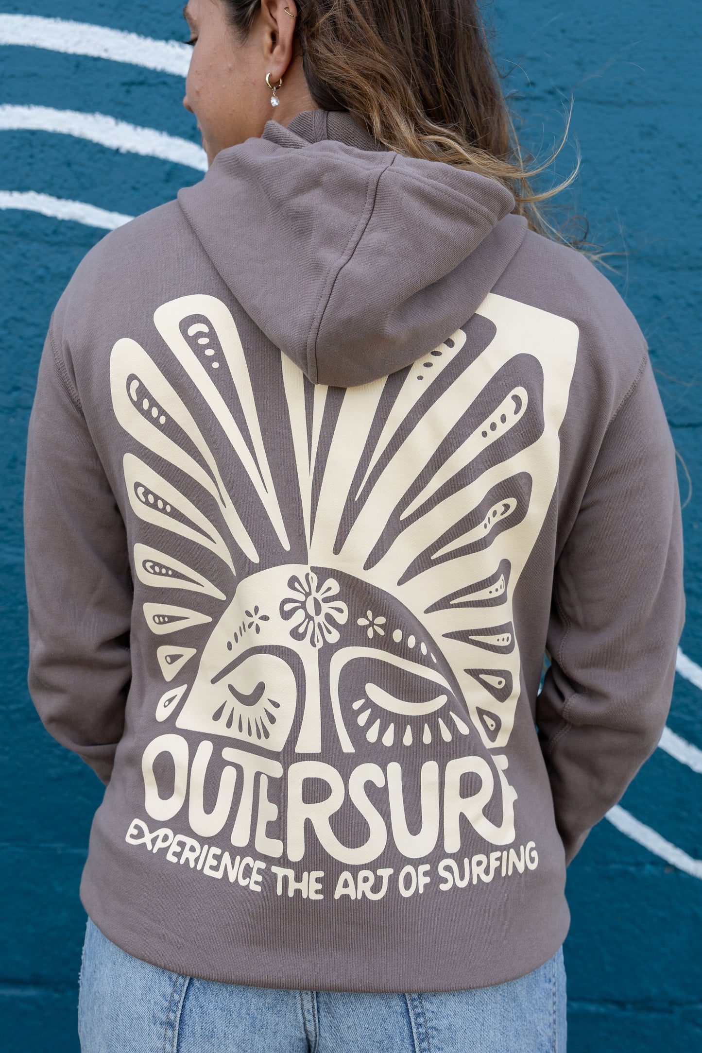 Brown Sol Hoodie (Women’s Cut)