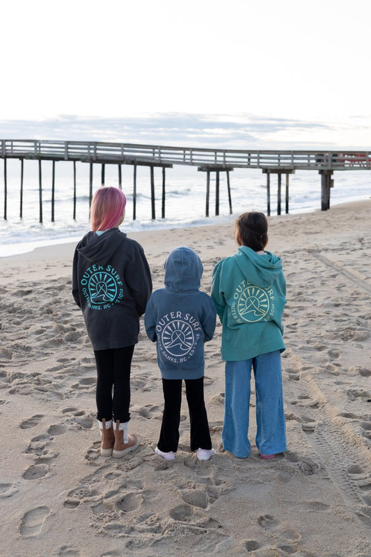 Youth Outer Surf Logo Hoodie