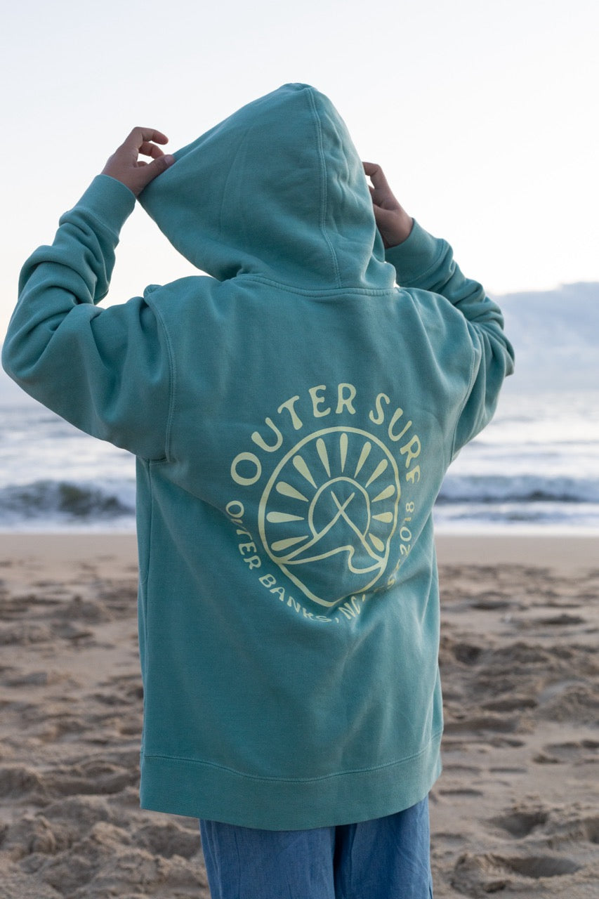 Youth Outer Surf Logo Hoodie