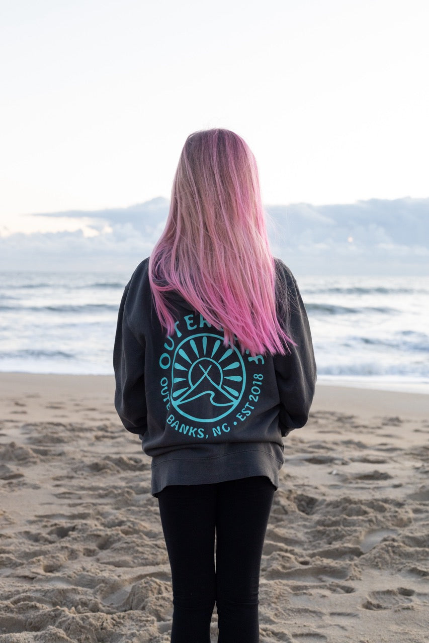 Youth Outer Surf Logo Hoodie