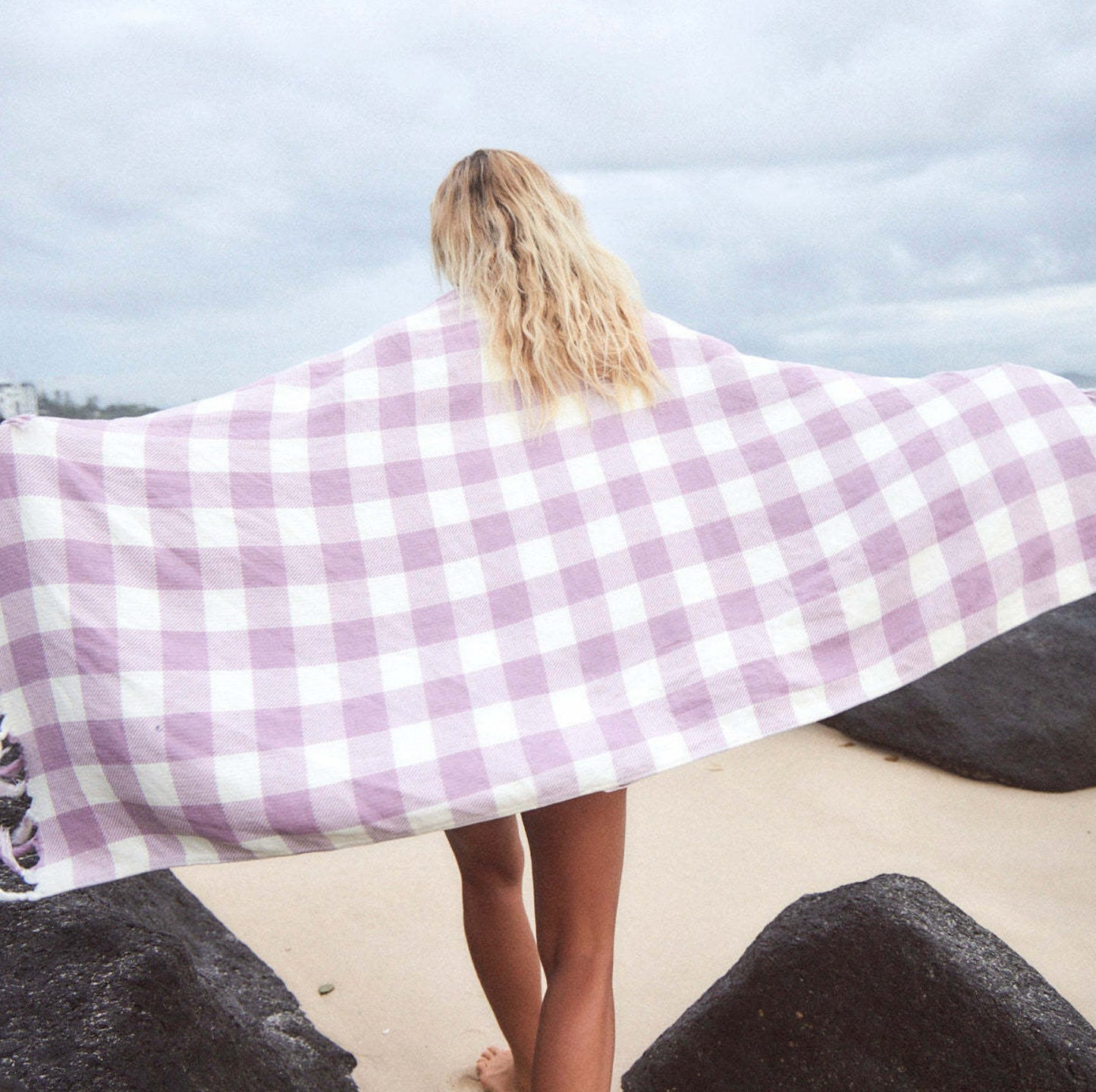 Purple Ravello Turkish Towel