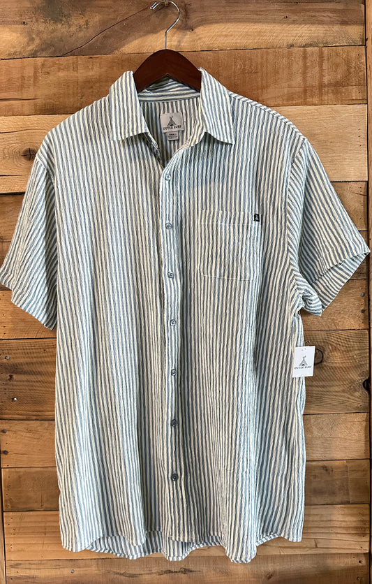 Milts Seersucker Button Up