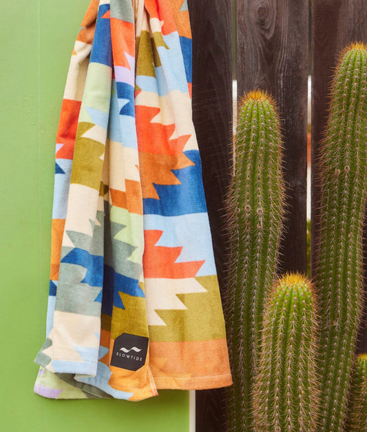 Stacked Brush Beach Towel