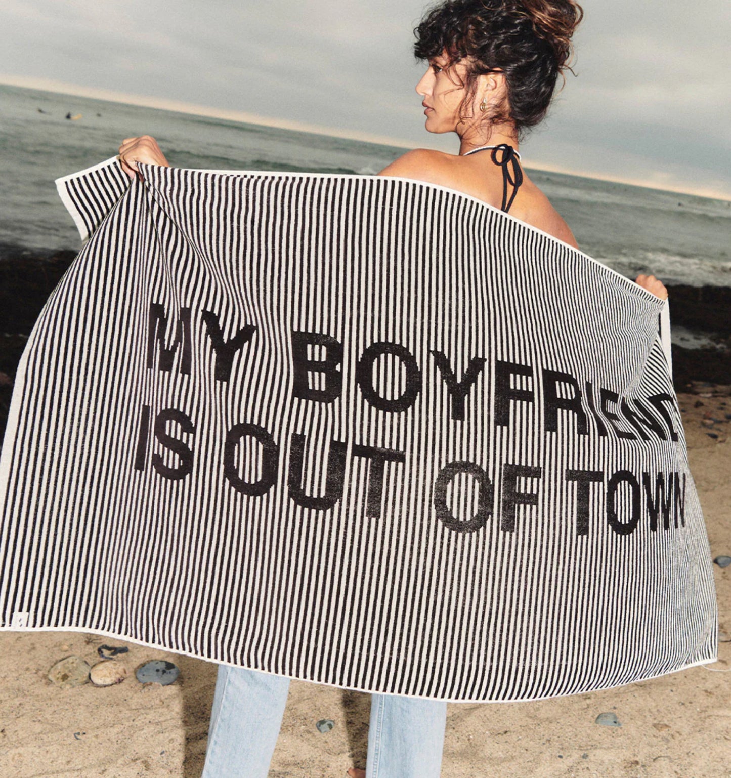 Out of Town Beach Towel