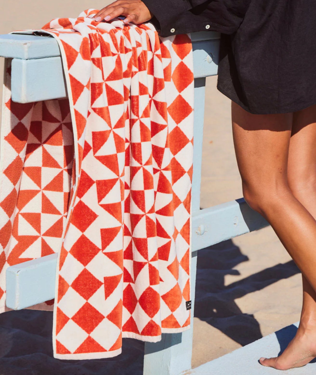 Rust Gatsby Beach Towel