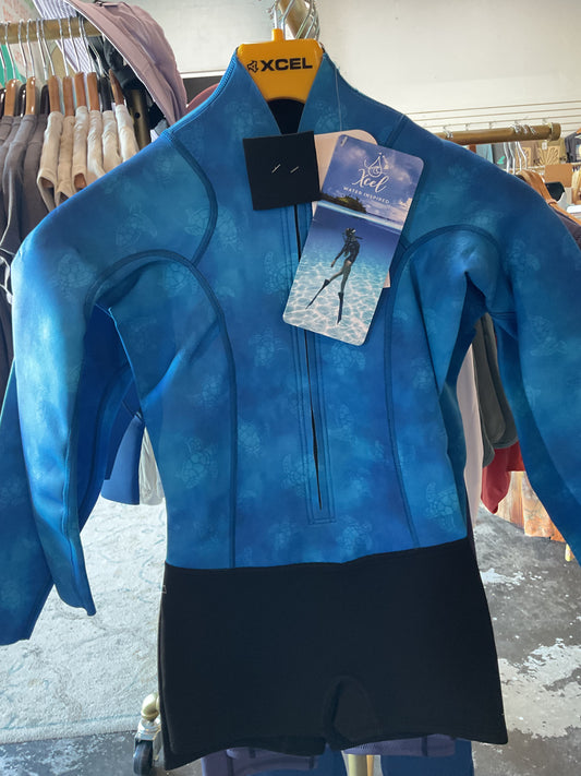 XCEL Girls’ Water Inspired Axis Springsuit 2mm