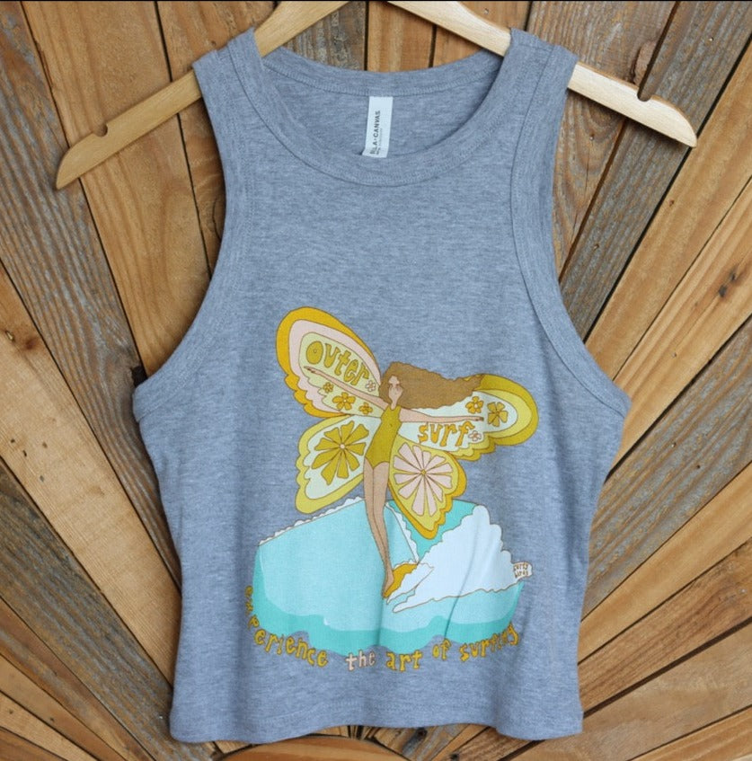 Women's Racer Back Butterfly Tank