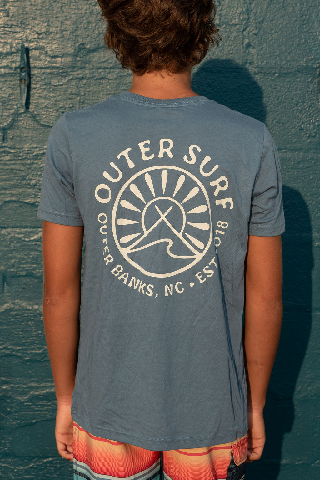 Youth Outer Surf Logo Tee