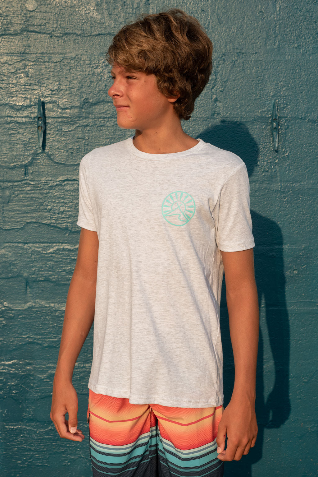 Youth Outer Surf Logo Tee