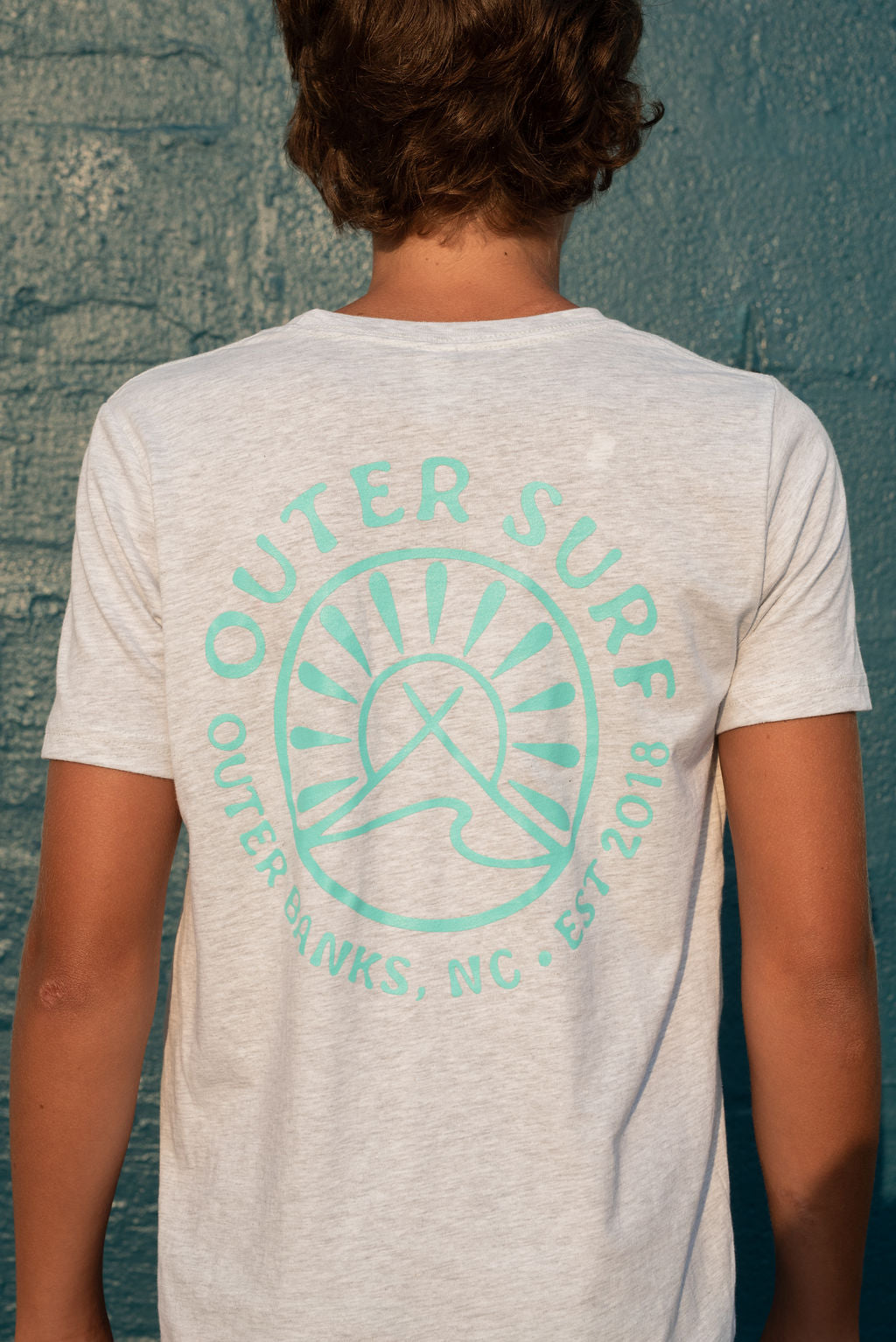 Youth Outer Surf Logo Tee