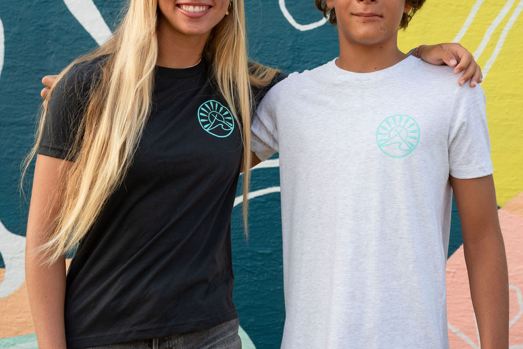 Youth Outer Surf Logo Tee