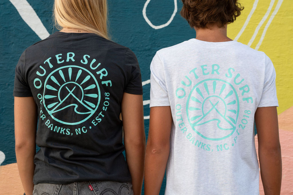 Youth Outer Surf Logo Tee