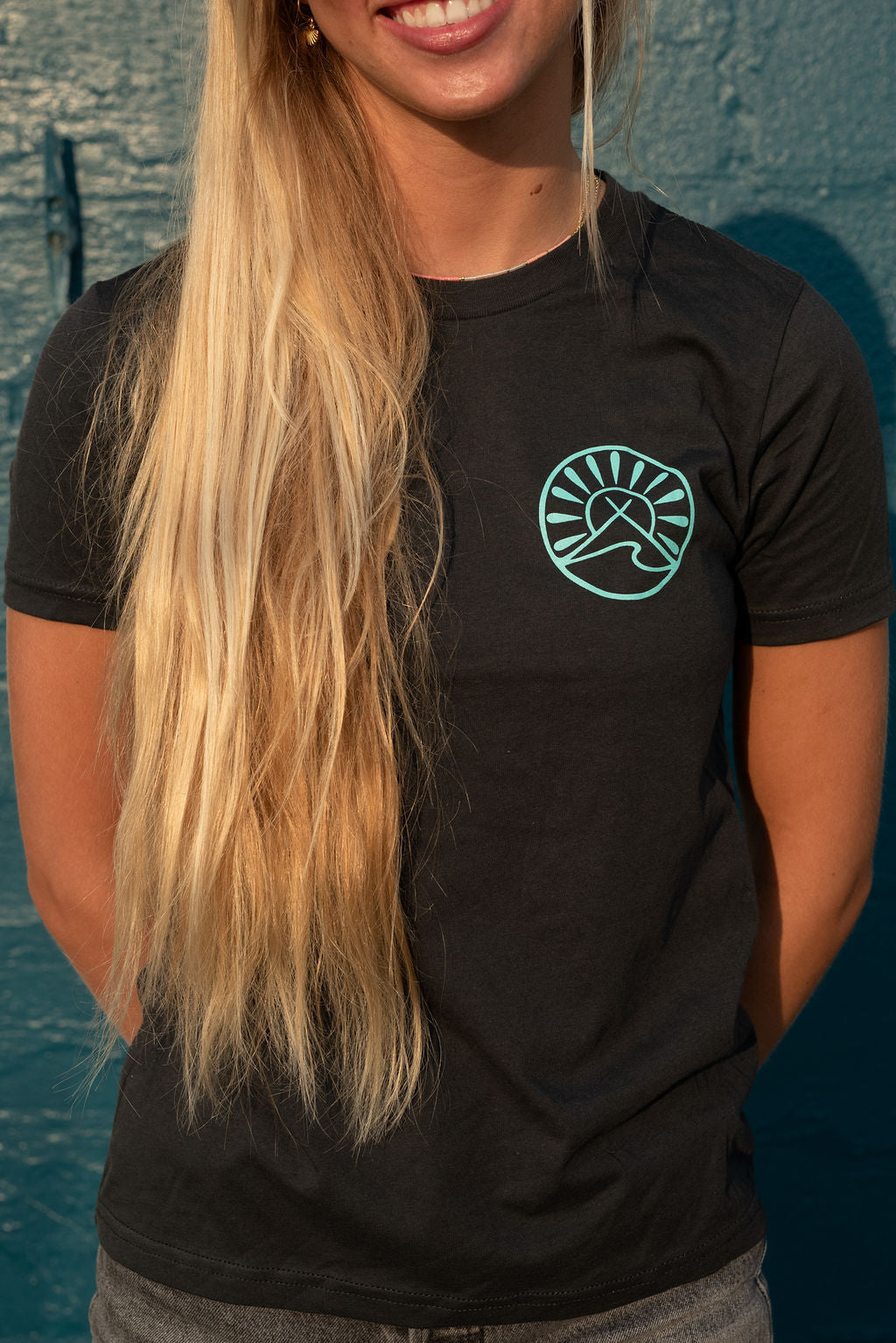 Youth Outer Surf Logo Tee