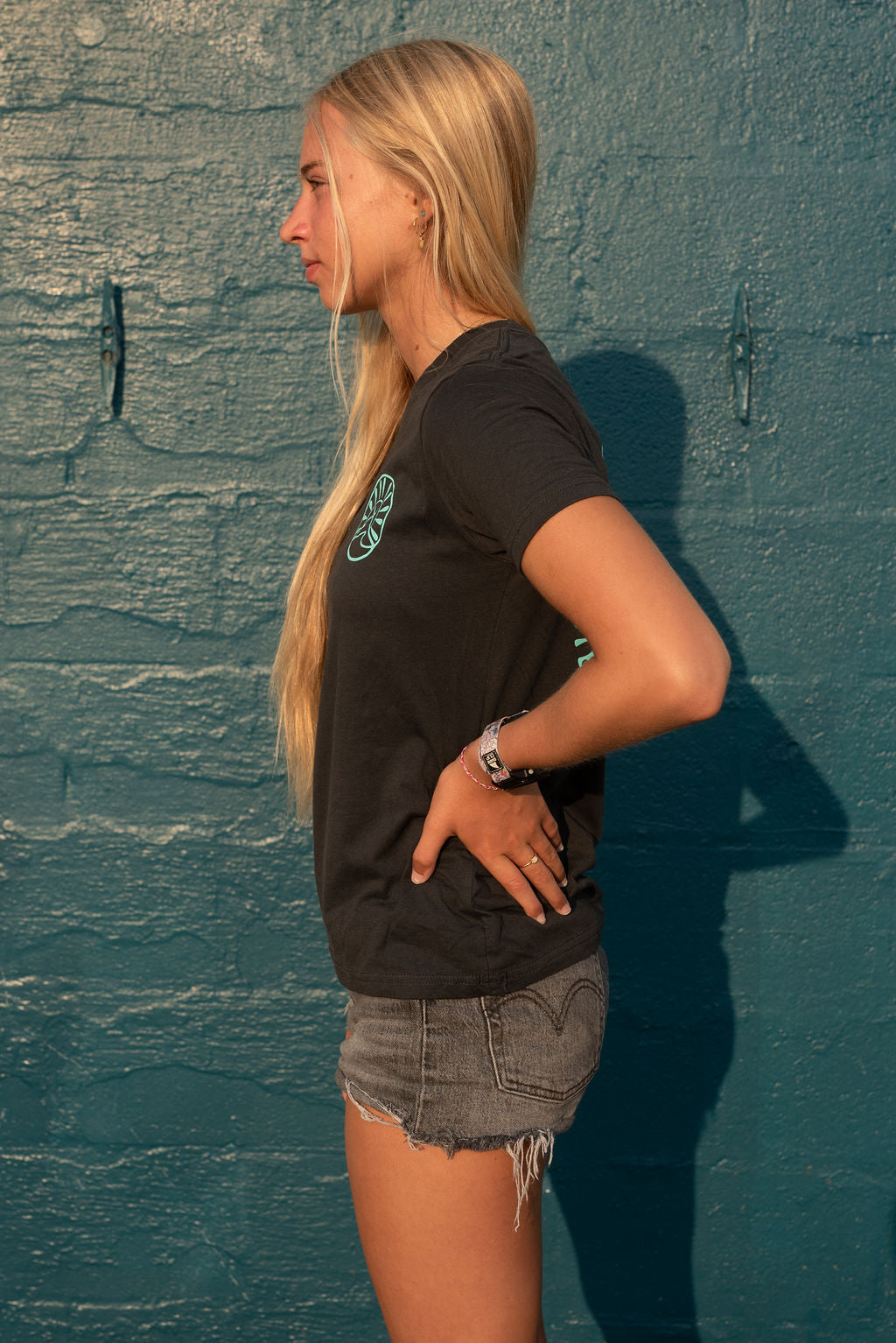 Youth Outer Surf Logo Tee
