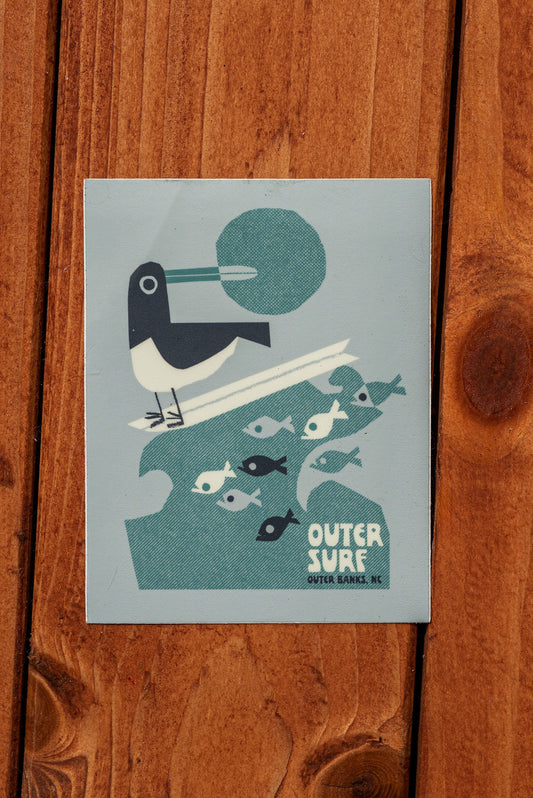 Sand Piper sticker